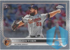 2022 Topps Chrome #159 - Zac Lowther - Baltimore Orioles - Rookie Card